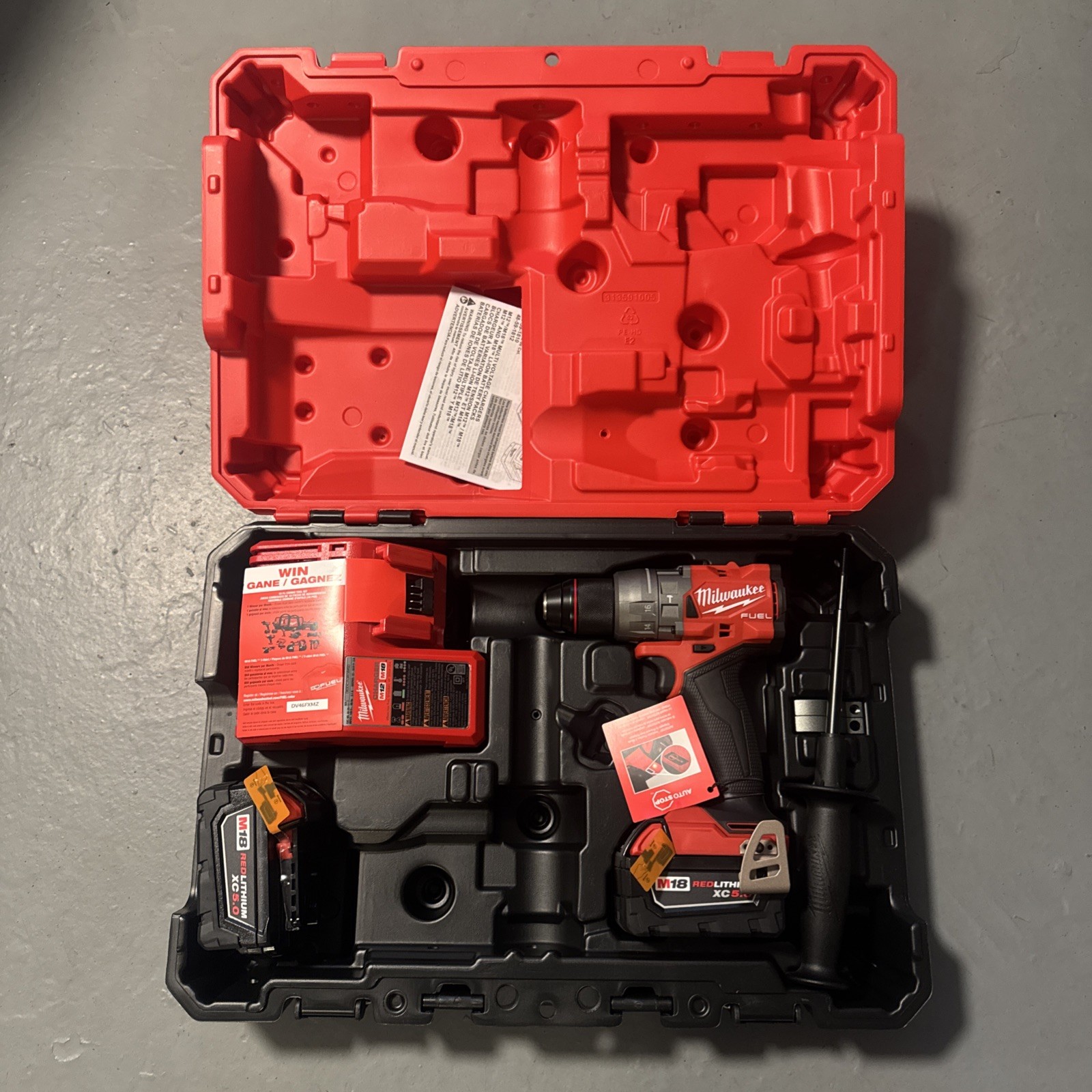 Milwaukee 2904-22 M18 FUEL 1/2" Hammer Drill/Driver Kit