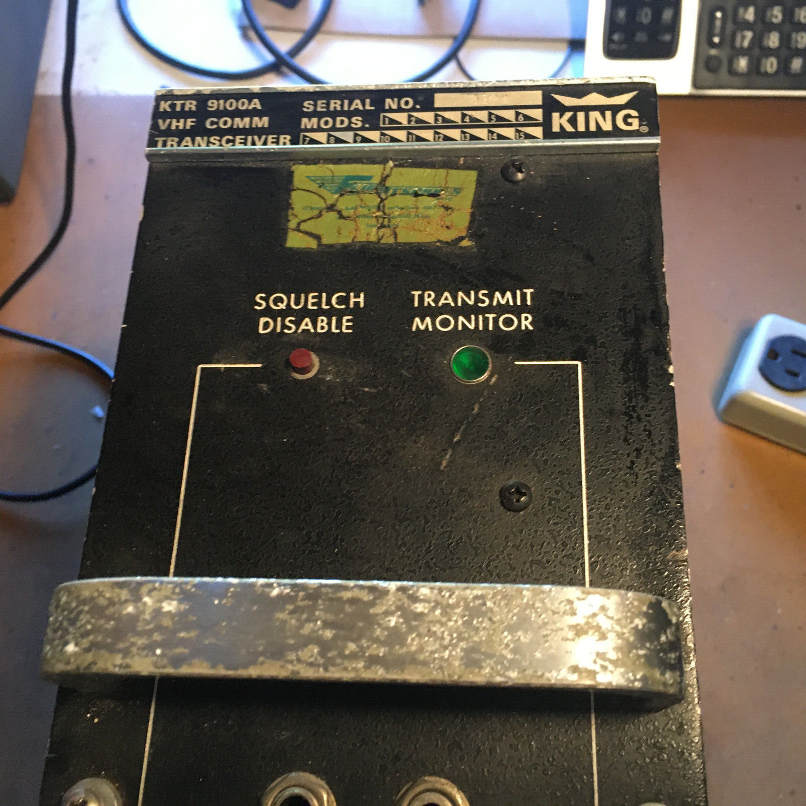 King KTR-9100A Comm Radio, sn 2222