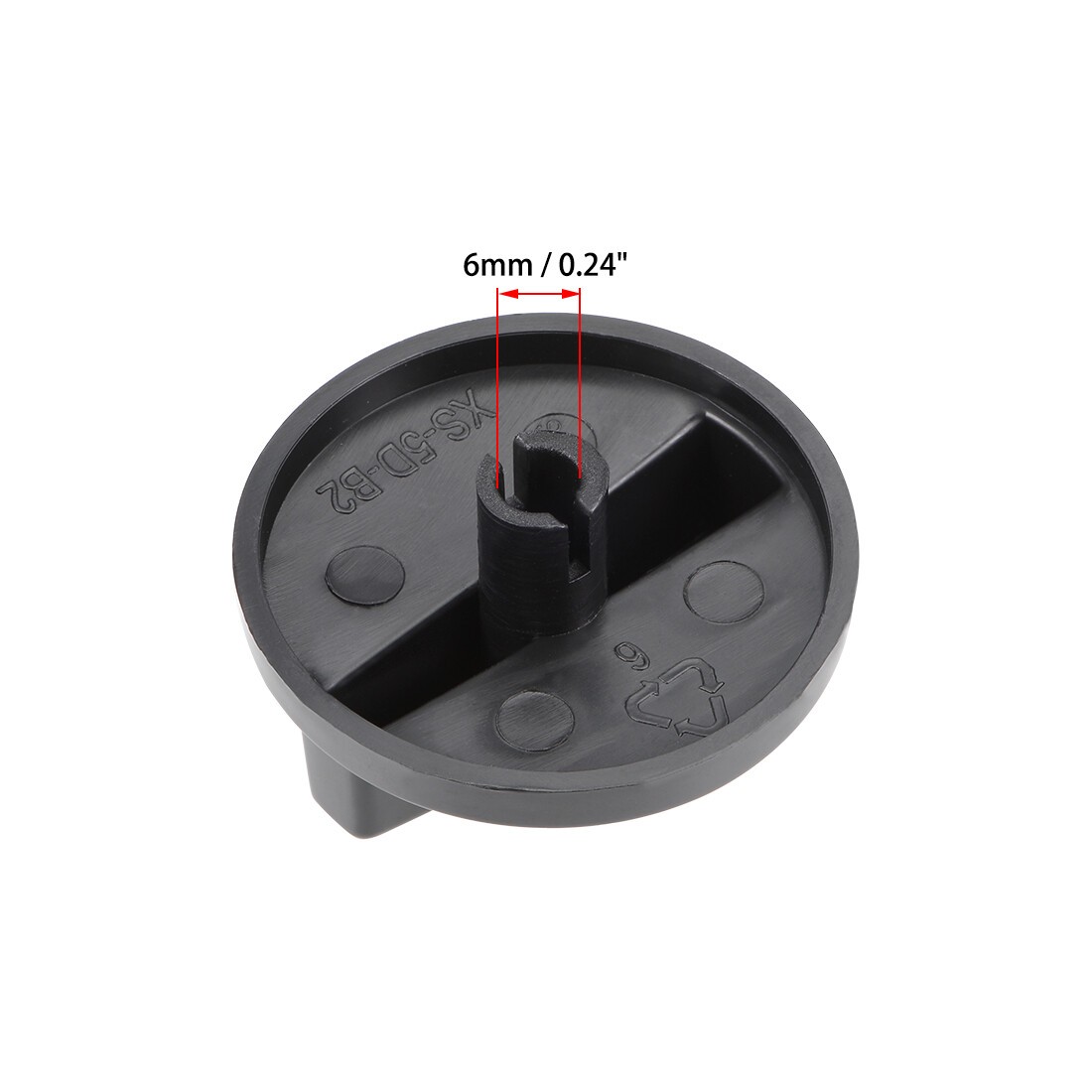 5pcs Timer Knobs Range Replacement for Knobs Time Control Knob Cross Shaft