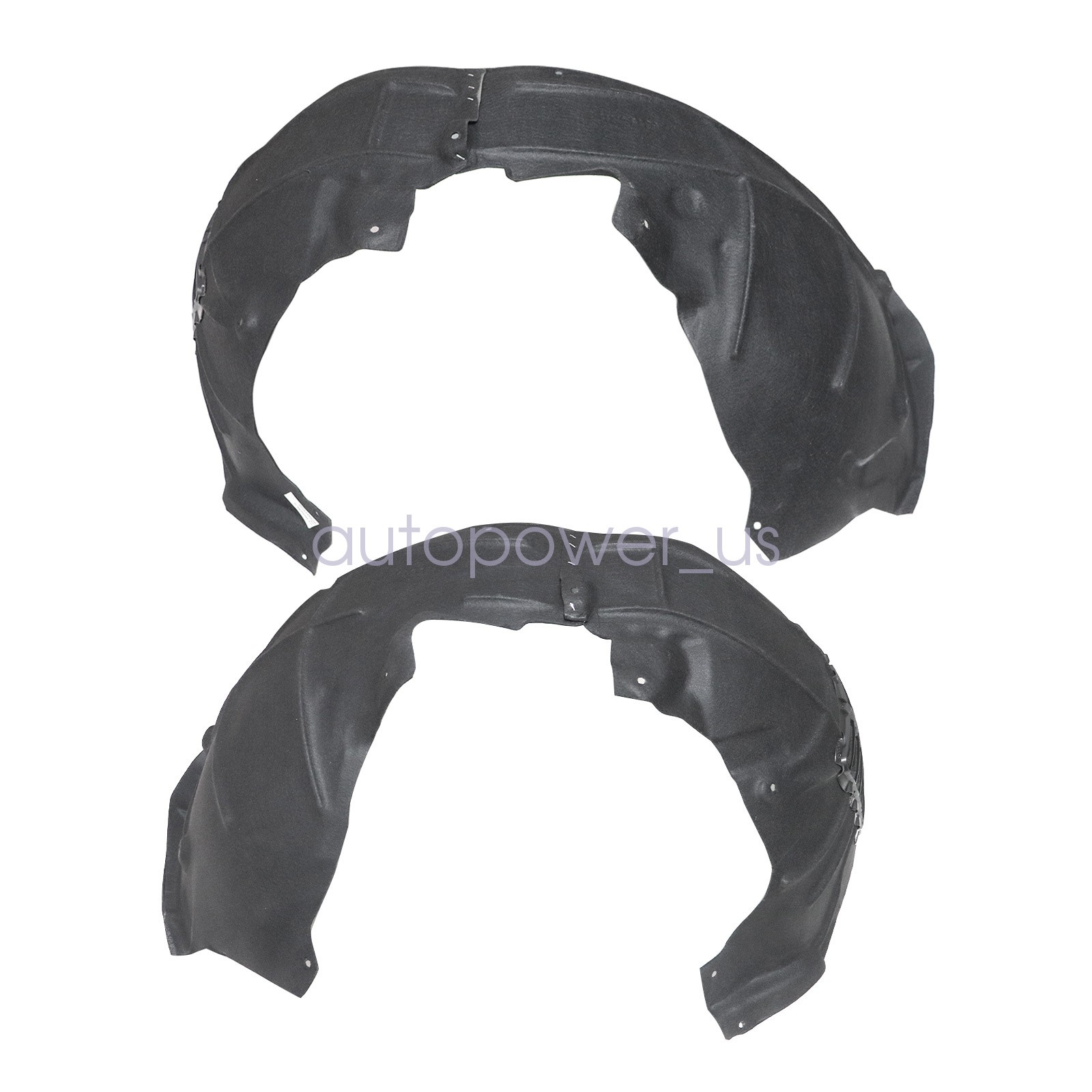 For Audi Q5 2018 2019-22 2023 2Pcs Front Left & Right Fender Liner Set Black New