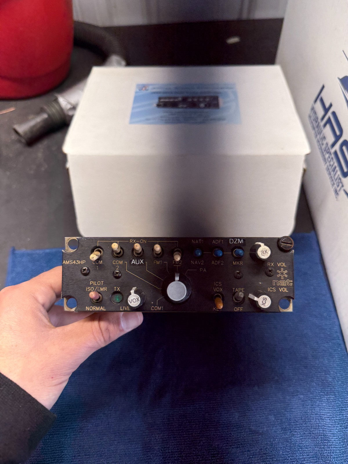 NAT AMS43HP NAV W/ yellow tag