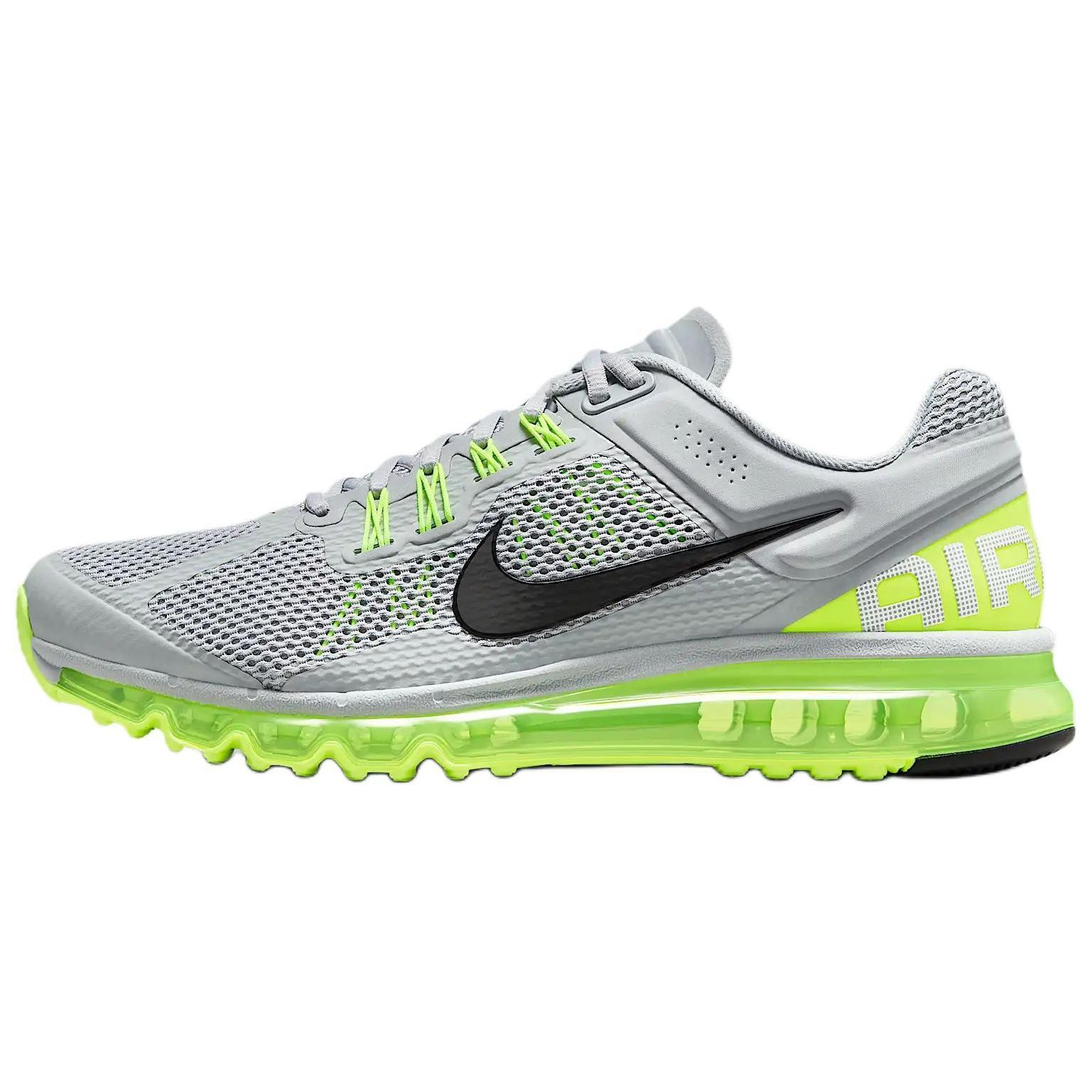 Nike Air Max 2013 Wolf Grey Volt Black HF3660-003 Men's Size