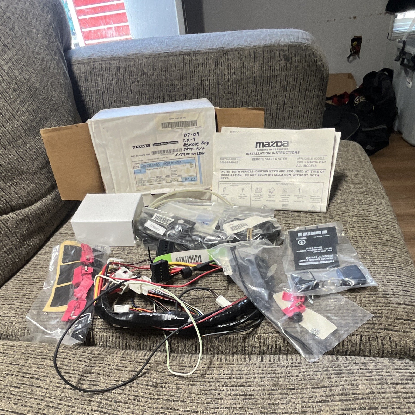 Mazda 2007-2009 CX-7 Remote Start Kit. OEM new In Box