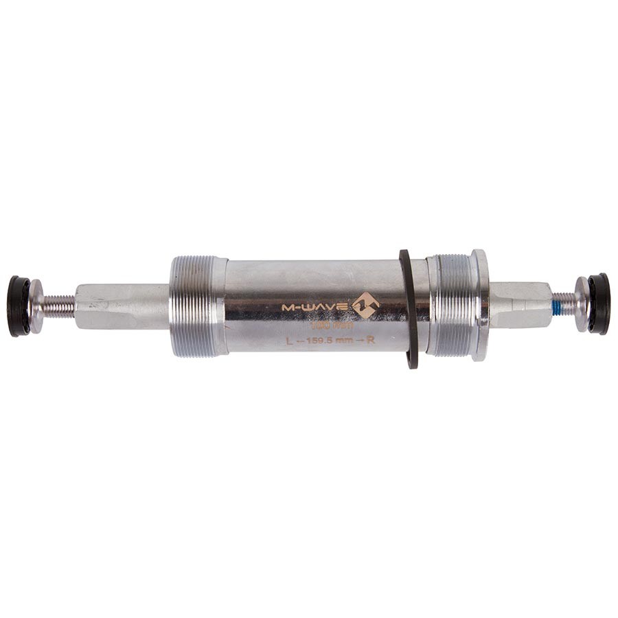 M-Wave Carousel Fat Bike Square Taper BB, British, 100mm, : 159.5mm, Silver