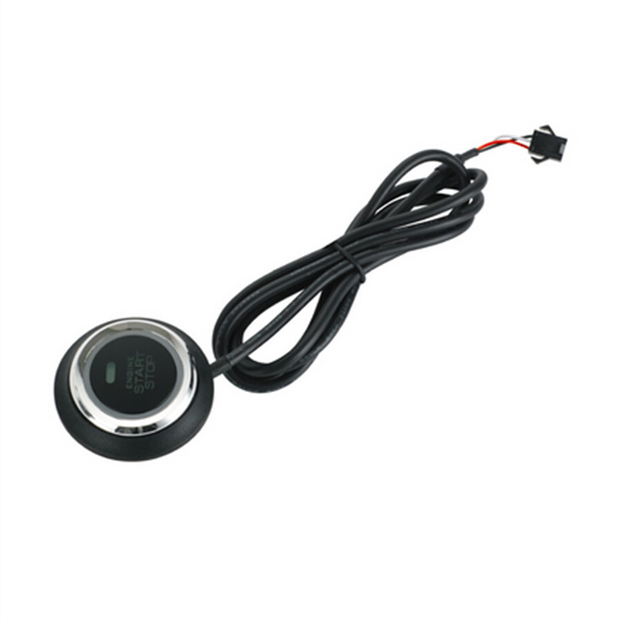 Car Engine Ignition Push Button Remote One Key Start Alarm System Security Kits