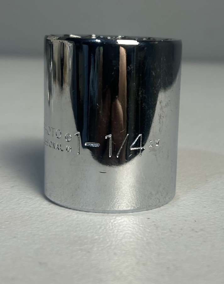 Proto 1/2" Drive 1-1/4" Socket 5440 12 Point BRAND NEW MADE IN USA