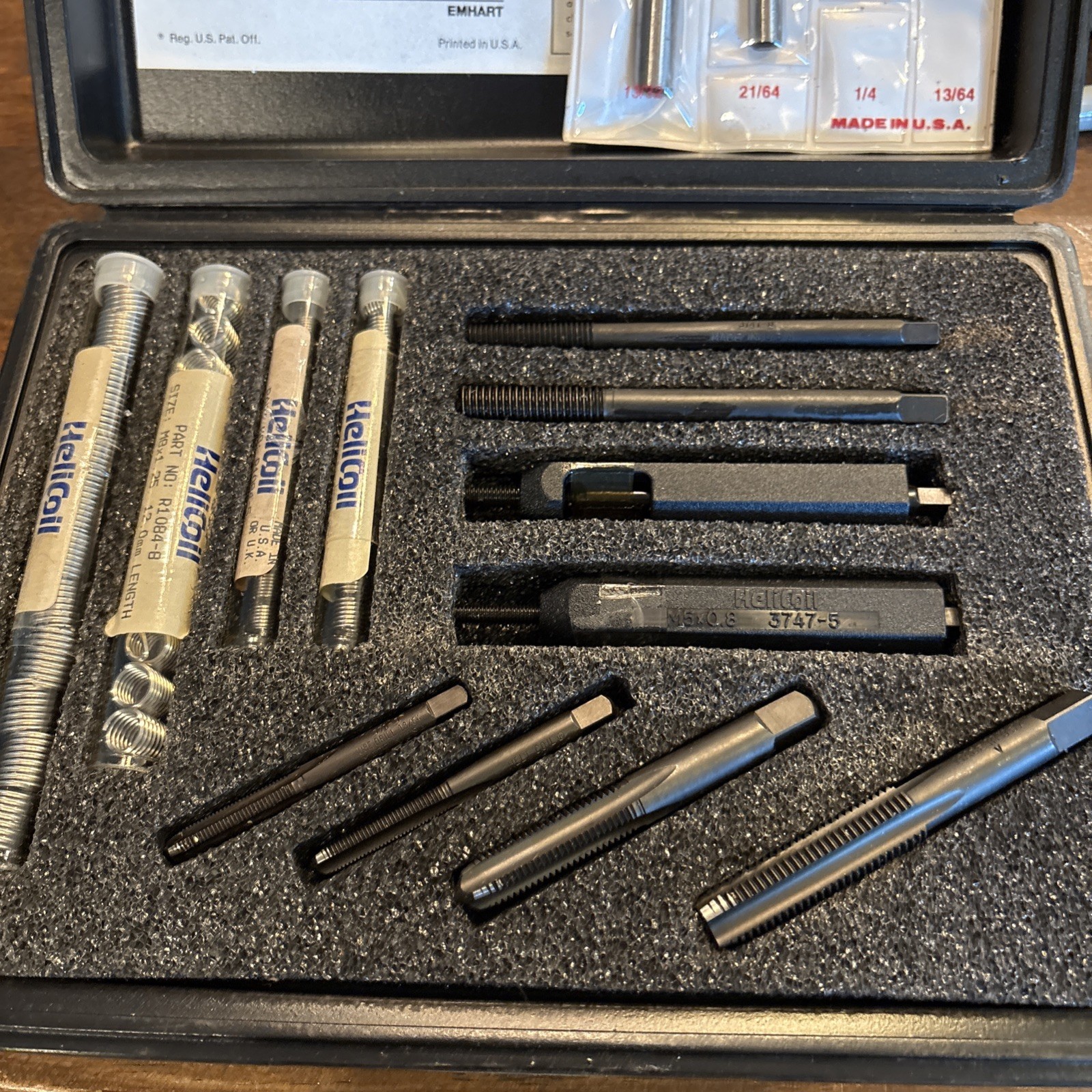Heli Coil Metric Thread Repair Set