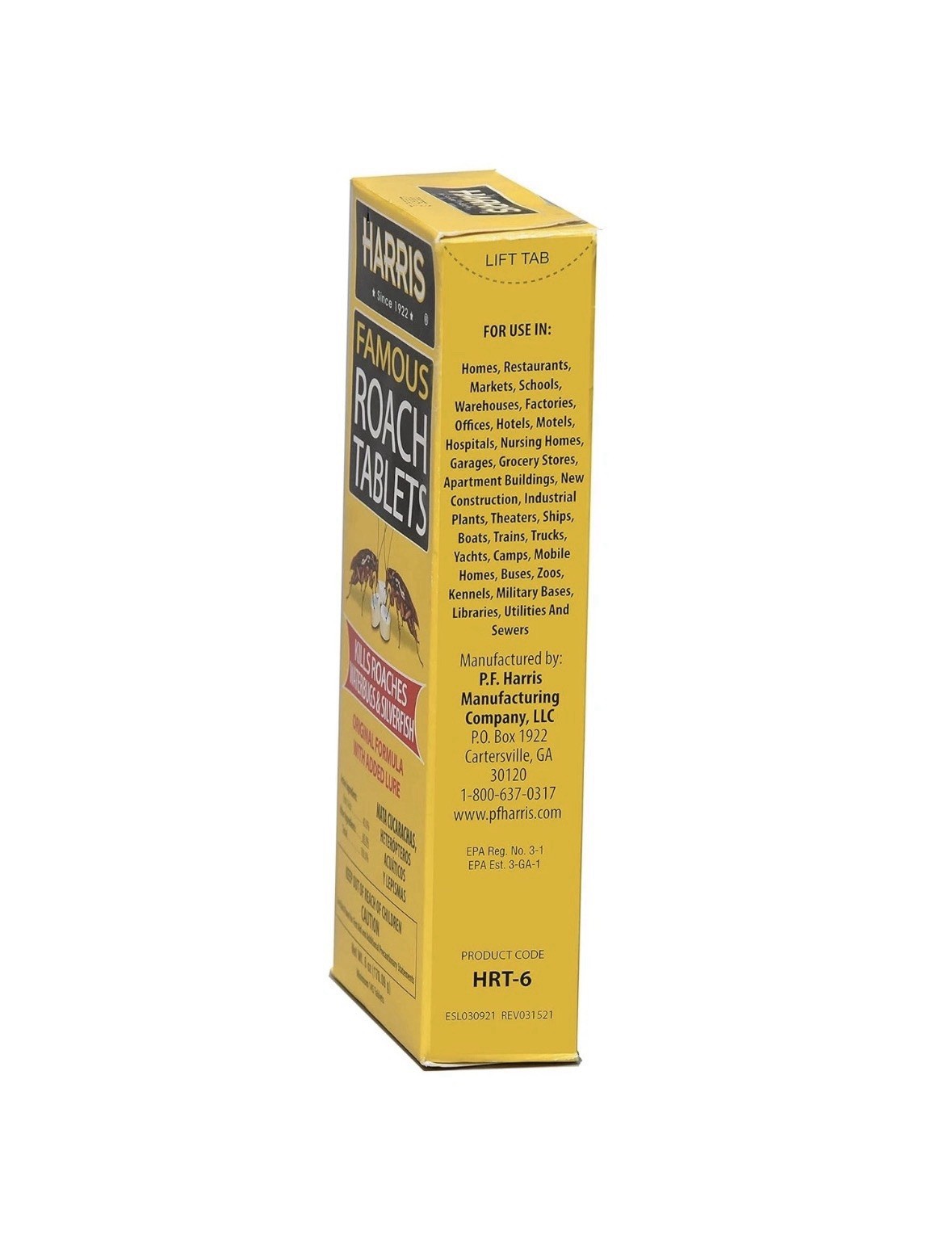 Harris Roach Tablets, Boric Acid Roach and Insects Killer with Lure, Alternative