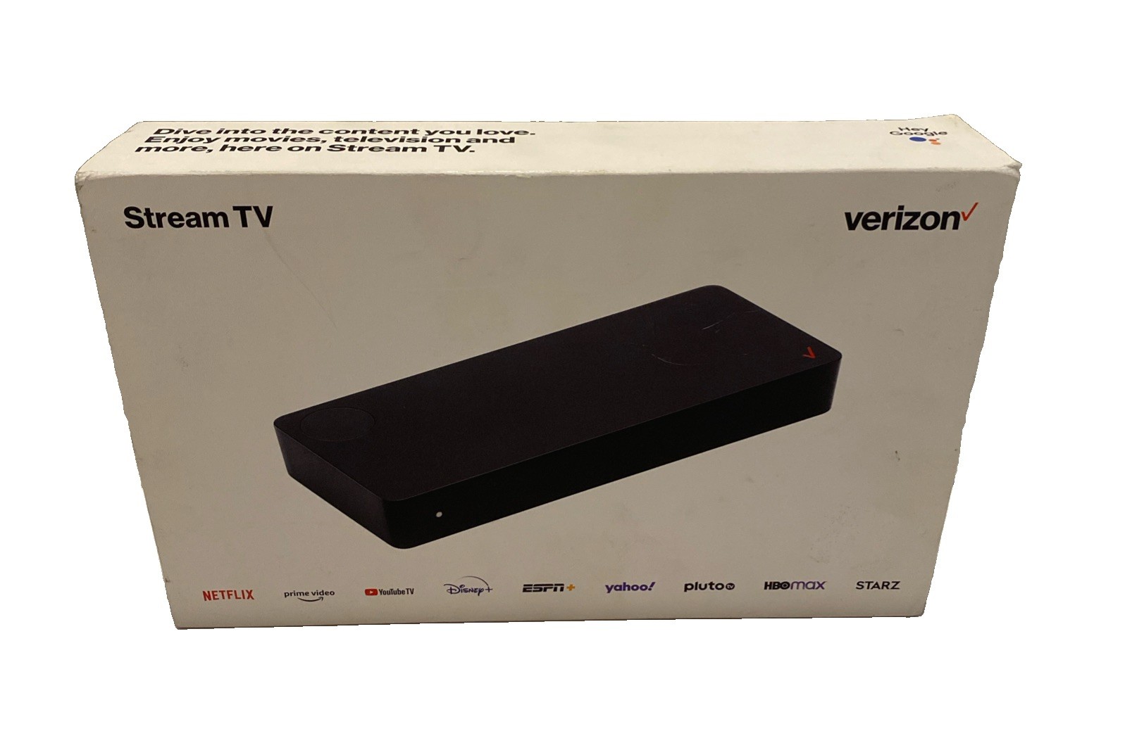 Verizon Stream TV Device ASK-STI6220 4K Black New Sealed