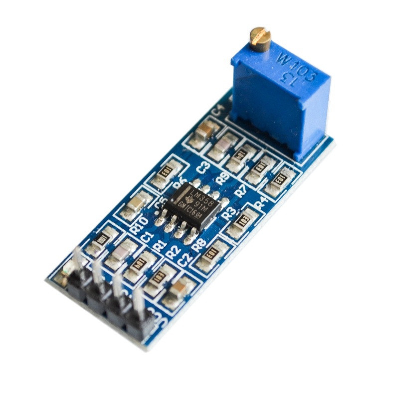 LM358 100 Times Gain Signal Amplification Amplifier Operational Module