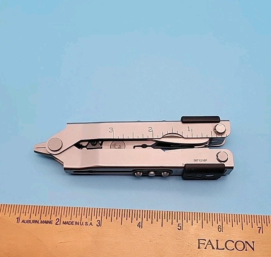 Gerber MP600 Multiplier Multi-Tool - Silver - Needle Nose Carbide Cutter Pliers