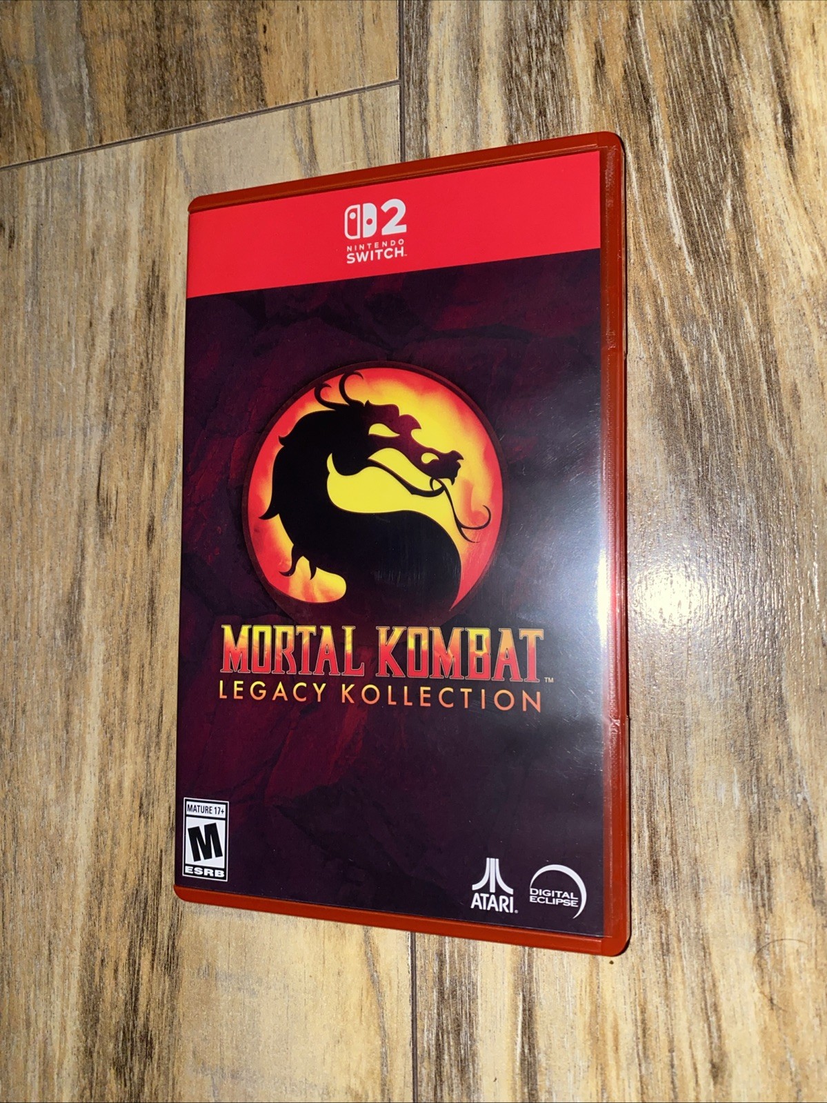 Mortal Kombat Legacy Kollection (Nintendo Switch 2) Case Only NO GAME