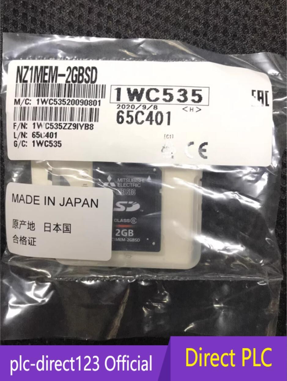1PC New Mitsubishi NZ1MEM-2GBSD NZ1MEM2GBSD 2GB Memory Card Free Ship #TT