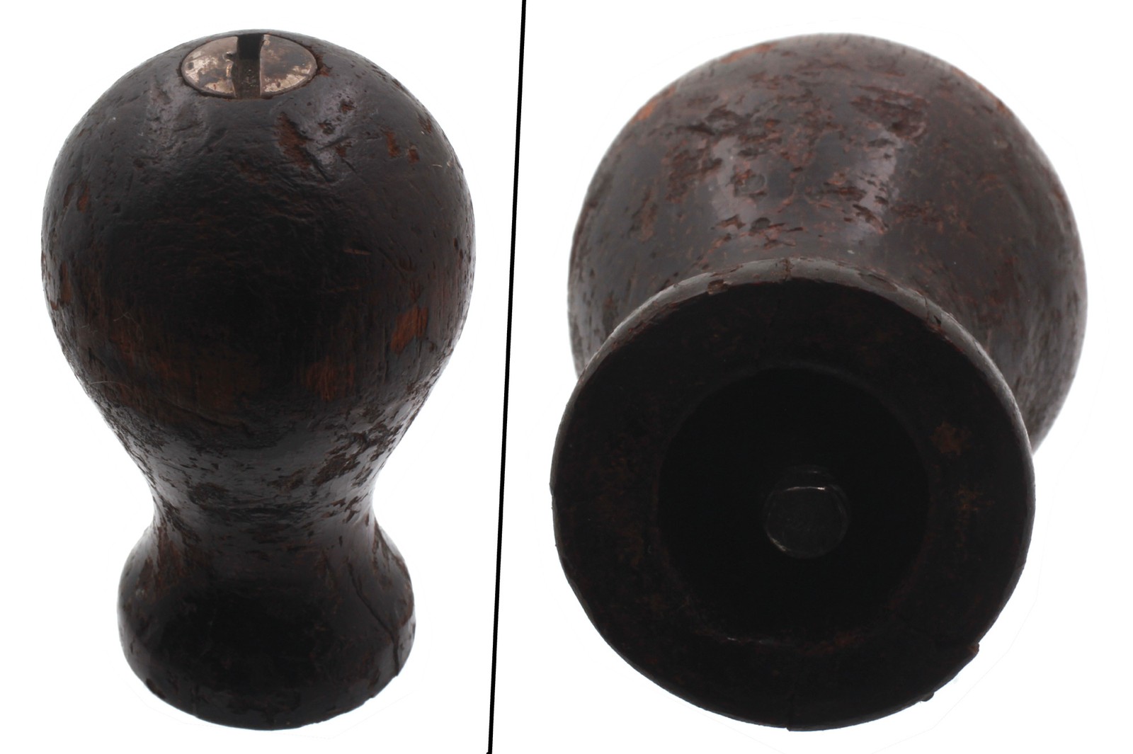 Orig. Mahogany Knob for Sargent 7" No. 707 "Autoset" Plane - mjdtoolparts