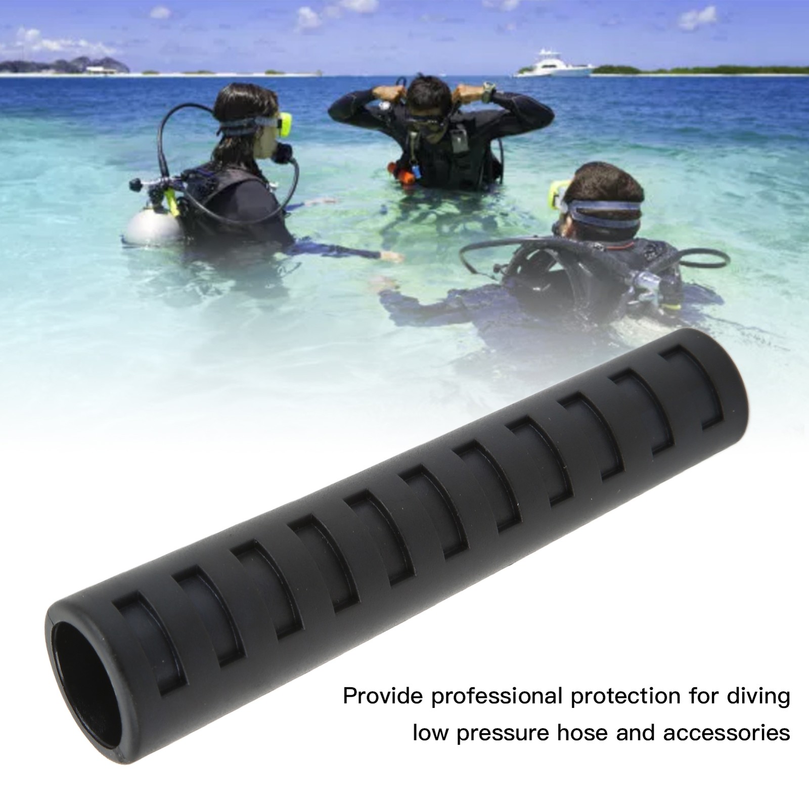 Diving 95mm Regulator Hose Protector Underwater Low Pressure Hose Guard