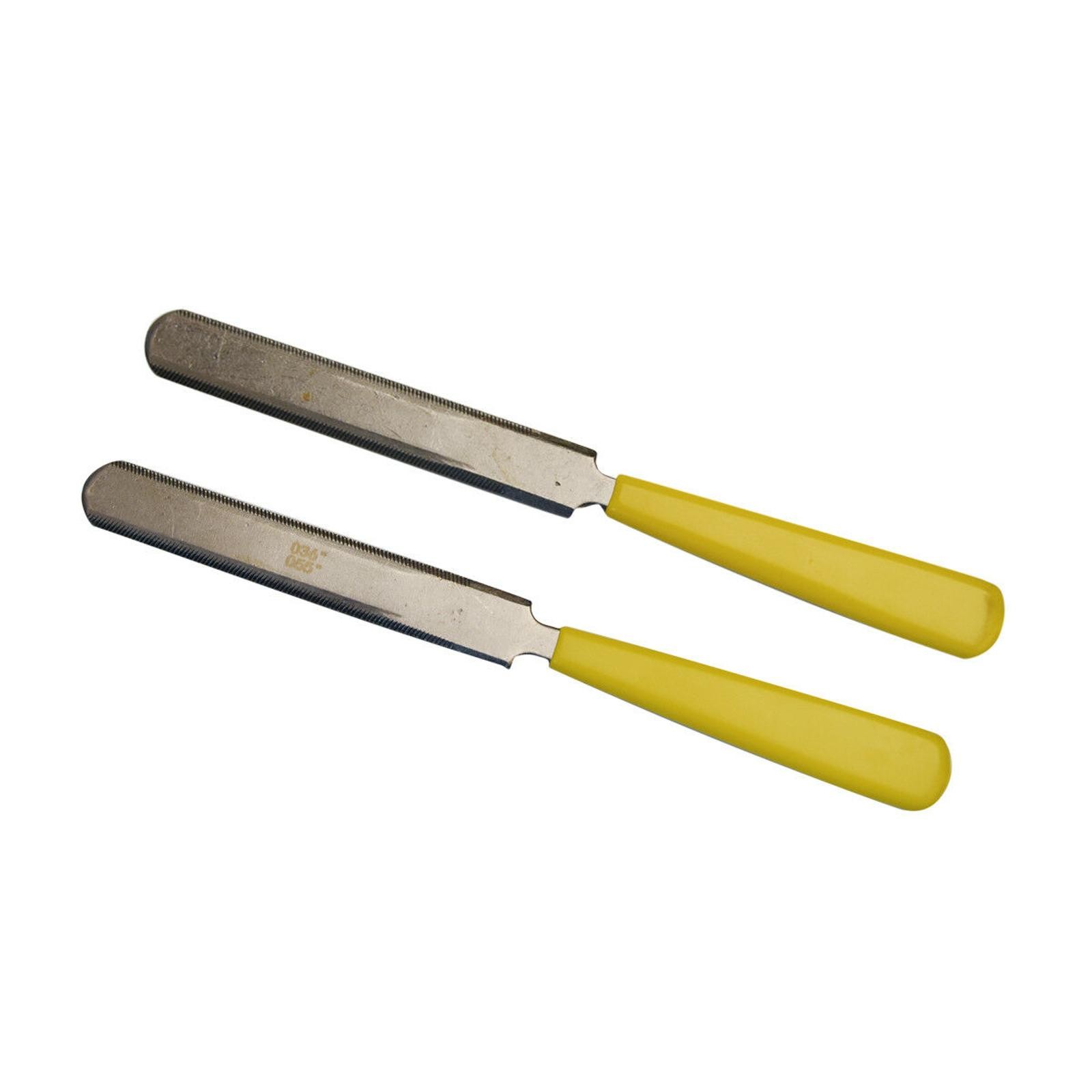 3Pcs Double Sided Guitar Gauged Nut Slotting FileNut Saddle Luthier Tool B