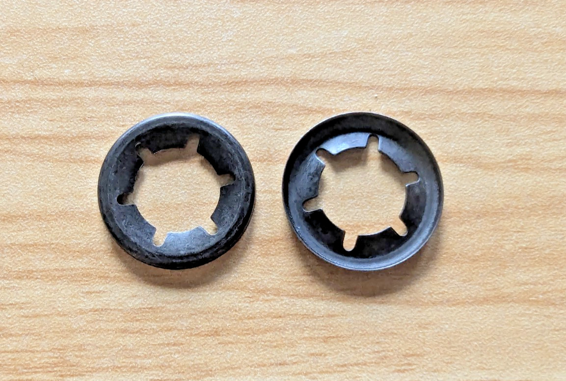 Ski-Doo OEM Locking Element 420845560  (Pack of 2)