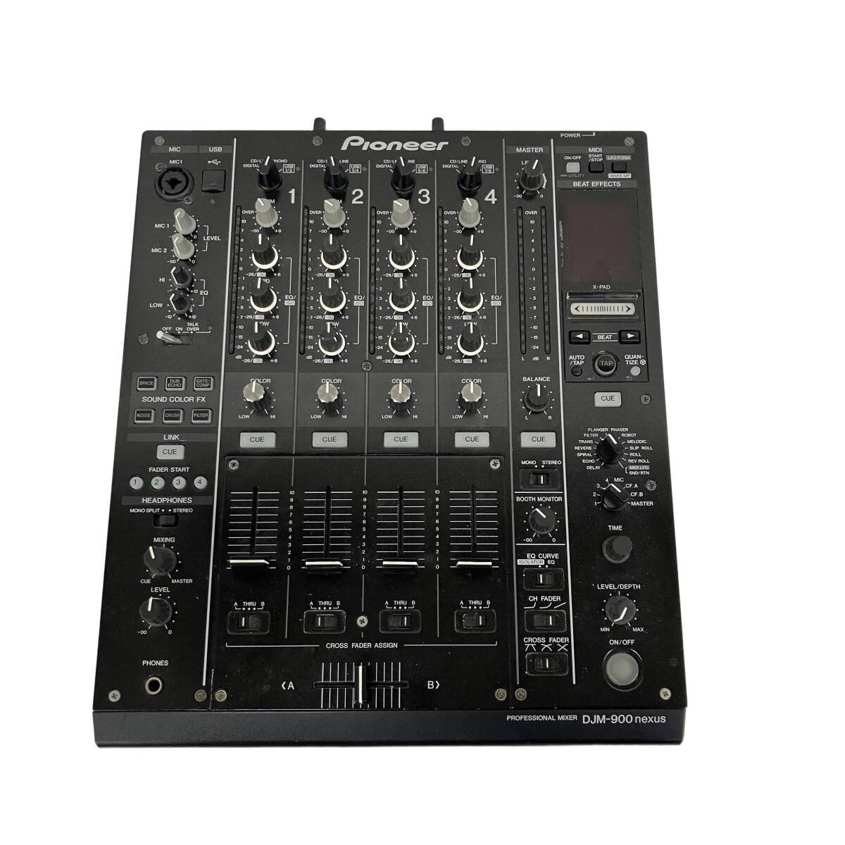 Pioneer DJM-900NXS Nexus 4-Channel Digital DJ Mixer Professional Black Used