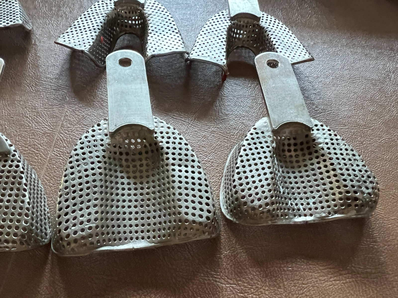 Used COE Metal Impression Trays (7 Items Total)