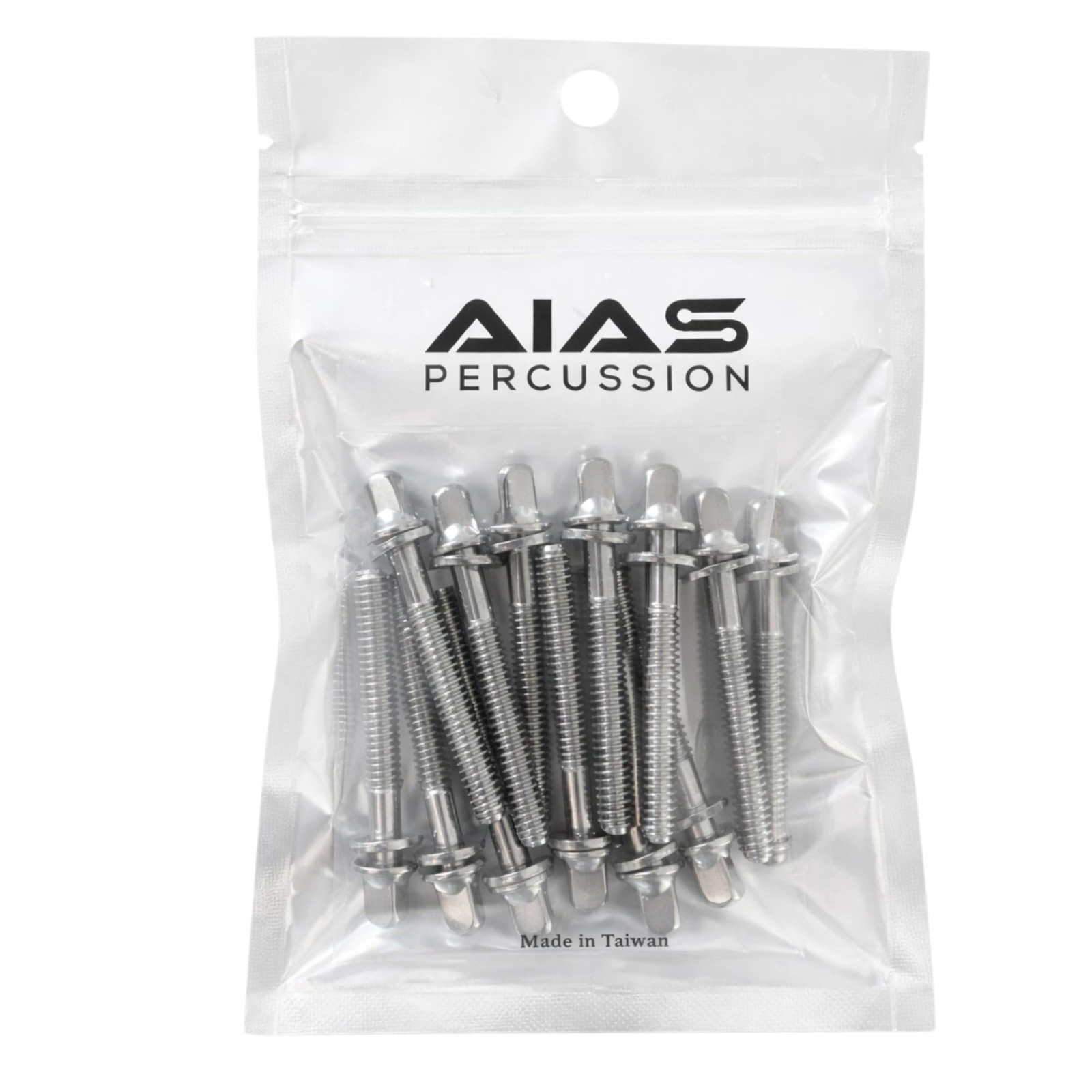 2 Inch 52mm Drum Tension Rods Washers Chrome Tuning Screws Snare Tom 12 PCS