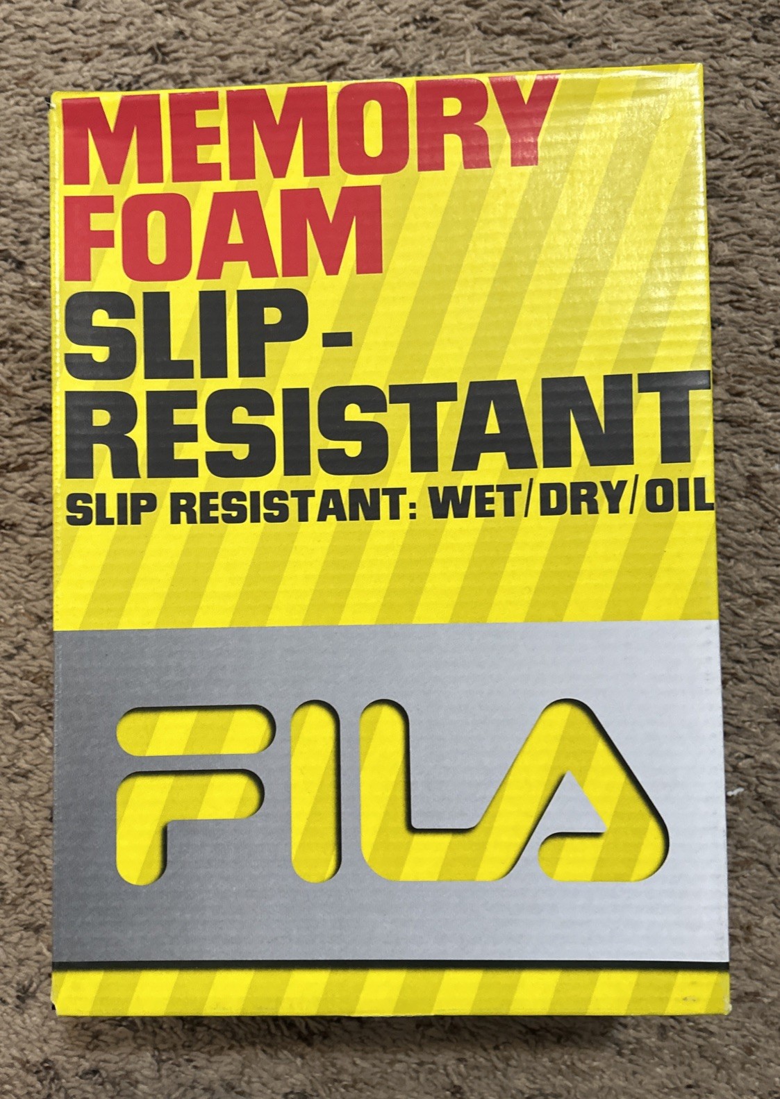 FILA Workshift SR Sneaker, Black, Women’s Sz 7 Wide, 5SGW0002-001, New In Box!
