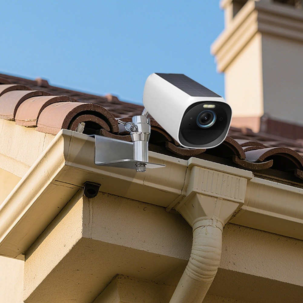 Adjustable Stainless Steel Bracket for Secure Mounting Solar Panels and Cameras