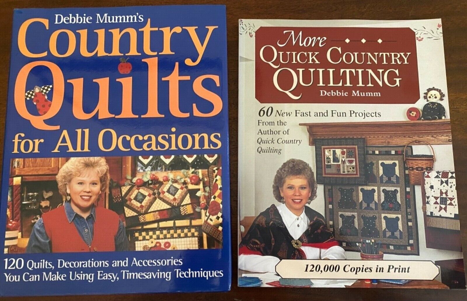 Debbie Mumm's "Country Quilts for all Occasions" & "More Country Quilting" SEW