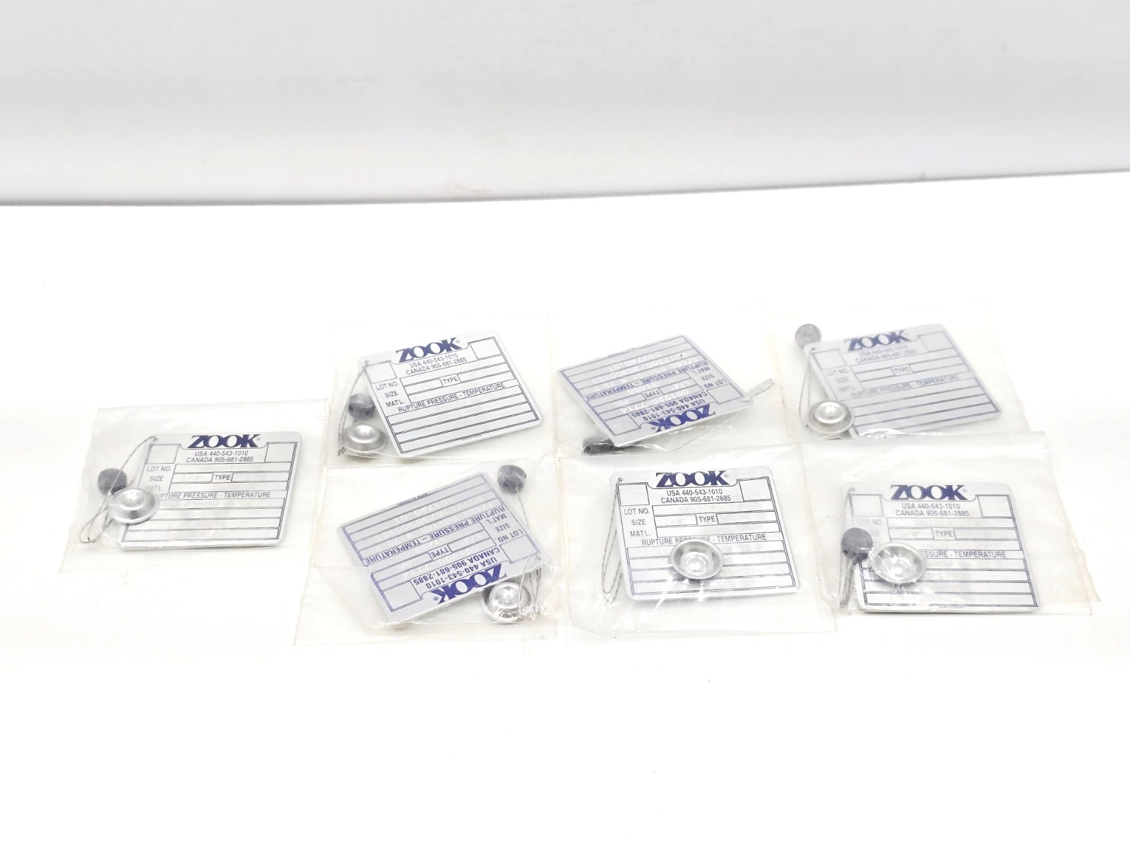 RD-17500 DISC RUPTURE 17500 PSI ( 081119-2740 ) ZOOK 35300155 LOT OF 7
