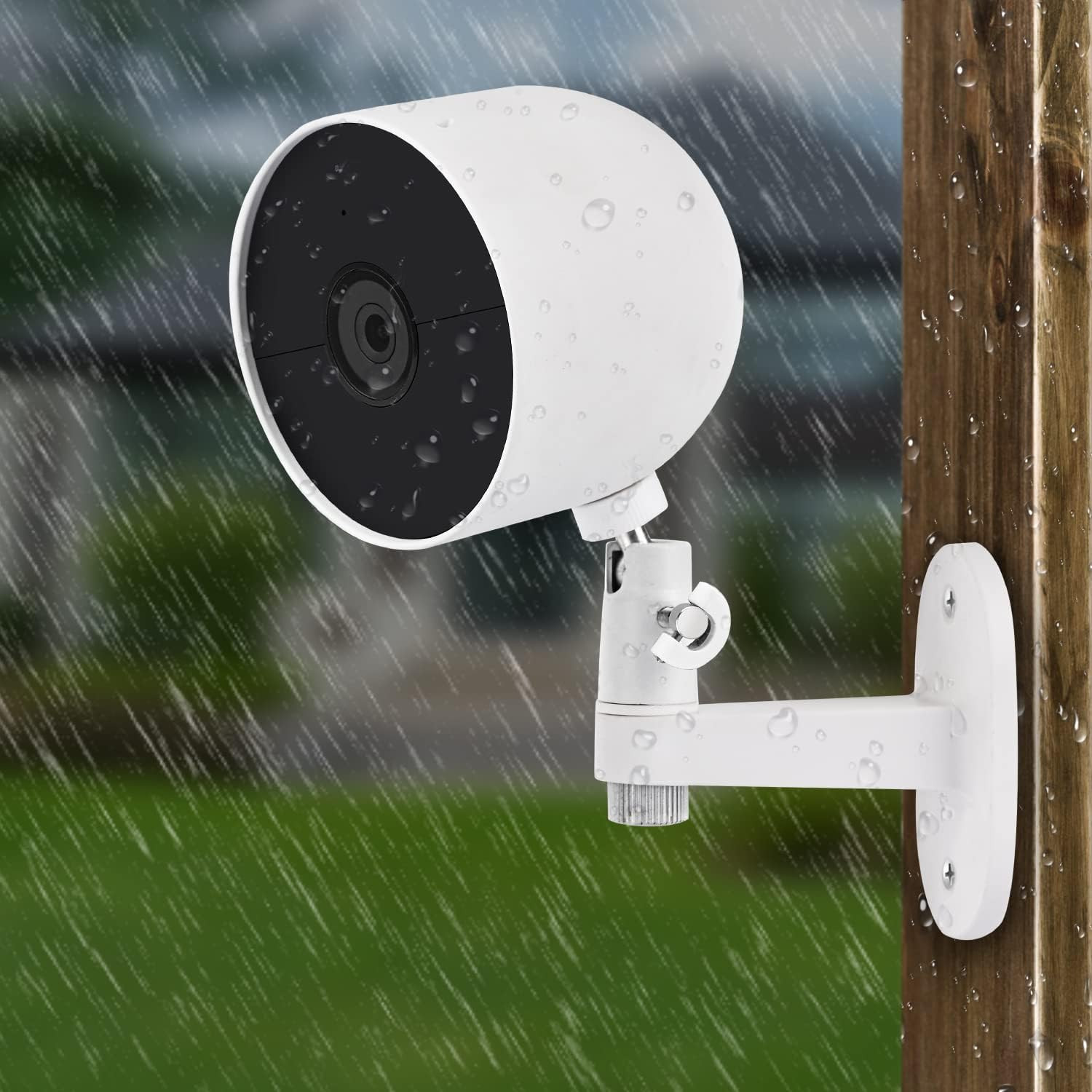 2Pack Adjustable Security Wall Mount Bracket for Google Nest Cam Outdoor or Indo