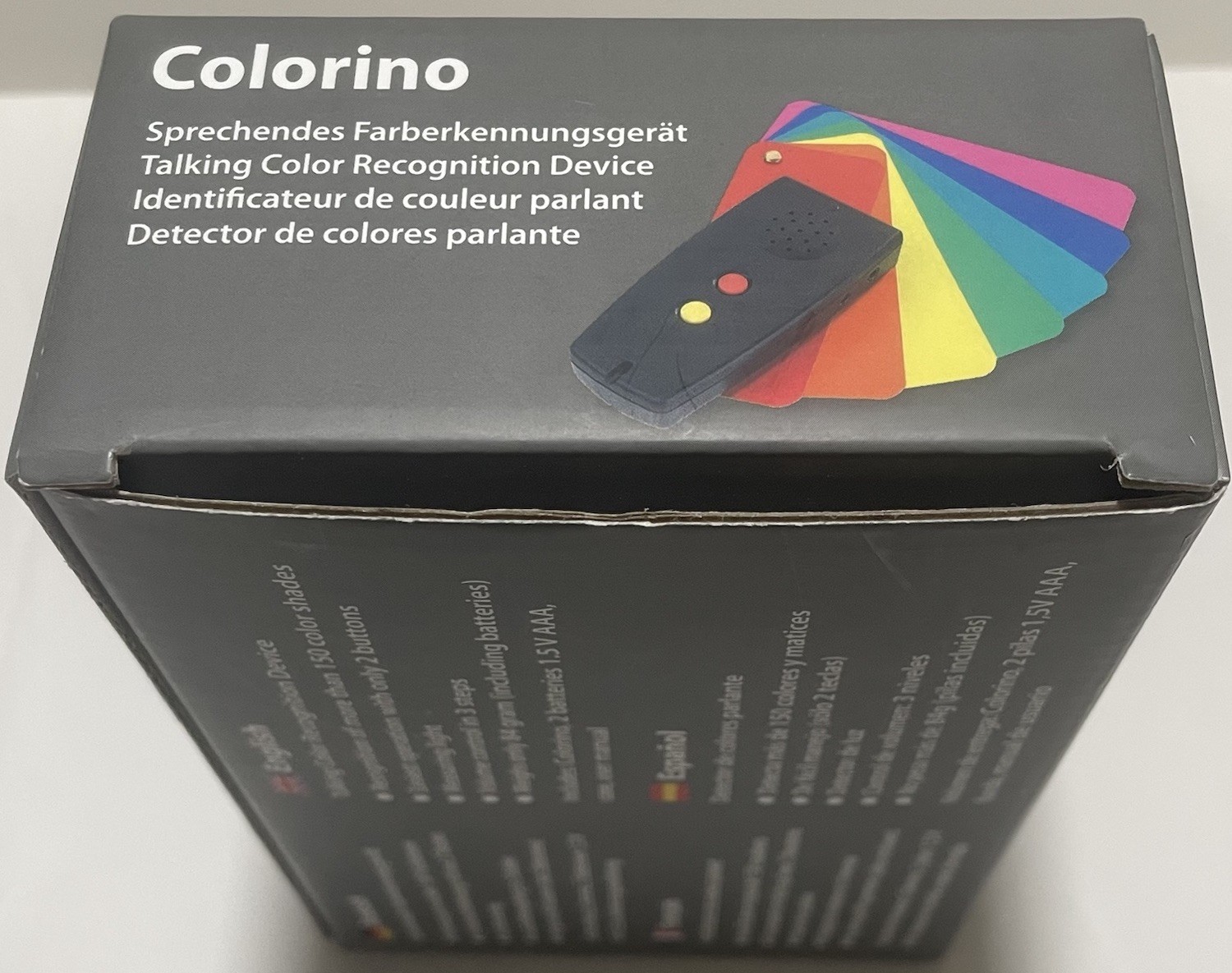 Caretec Colorino Talking Color Recognition Device For Visually Impaired Open Box