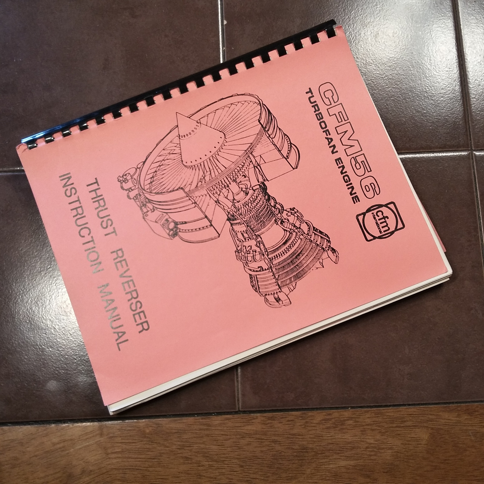 CFM56 Turbofan Engine Thrust Reverser Instruction Manual