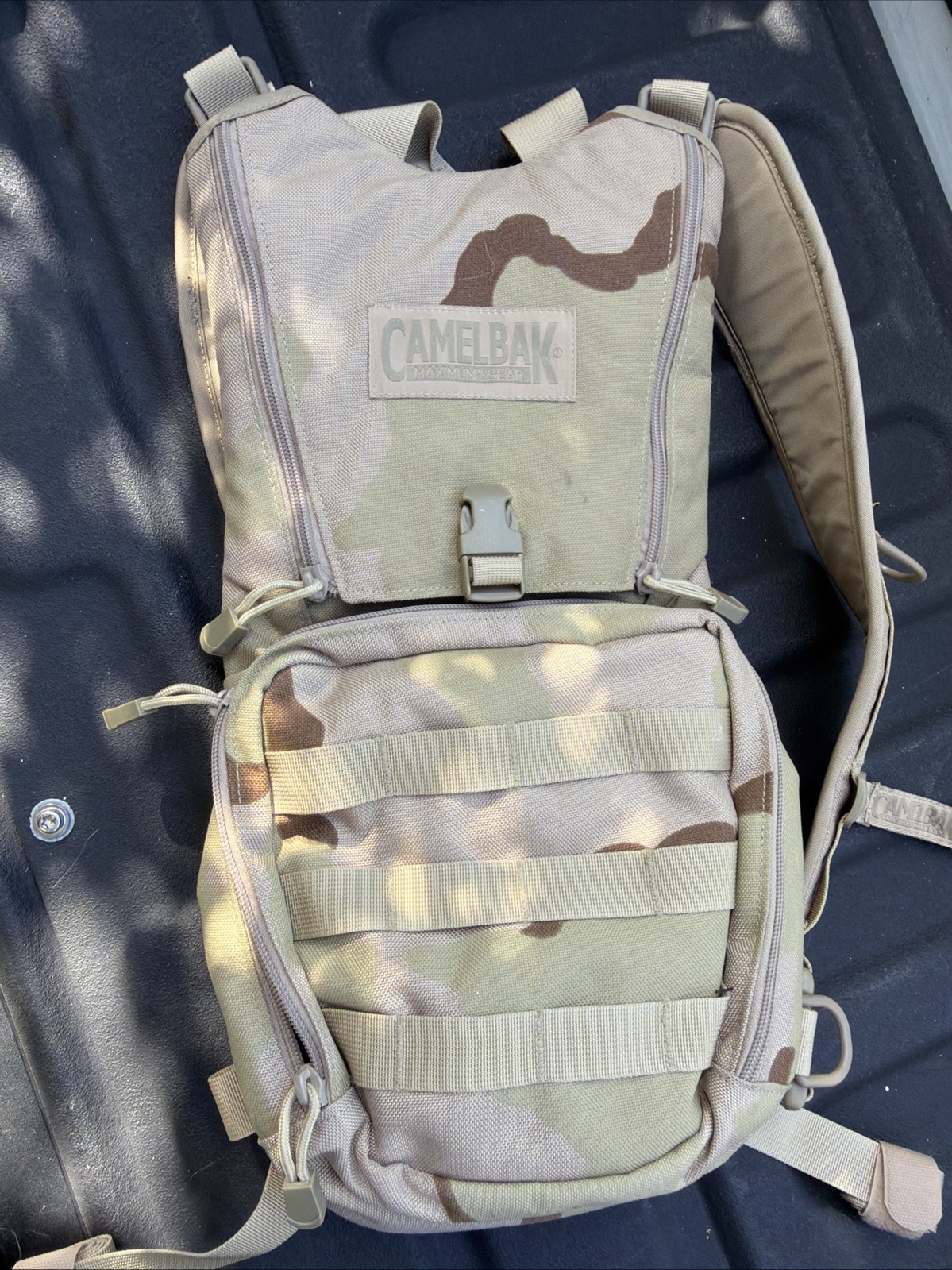 Camelbak M.U.L.E. Maximum Gear Desert Camo hydration pack Without Bladder