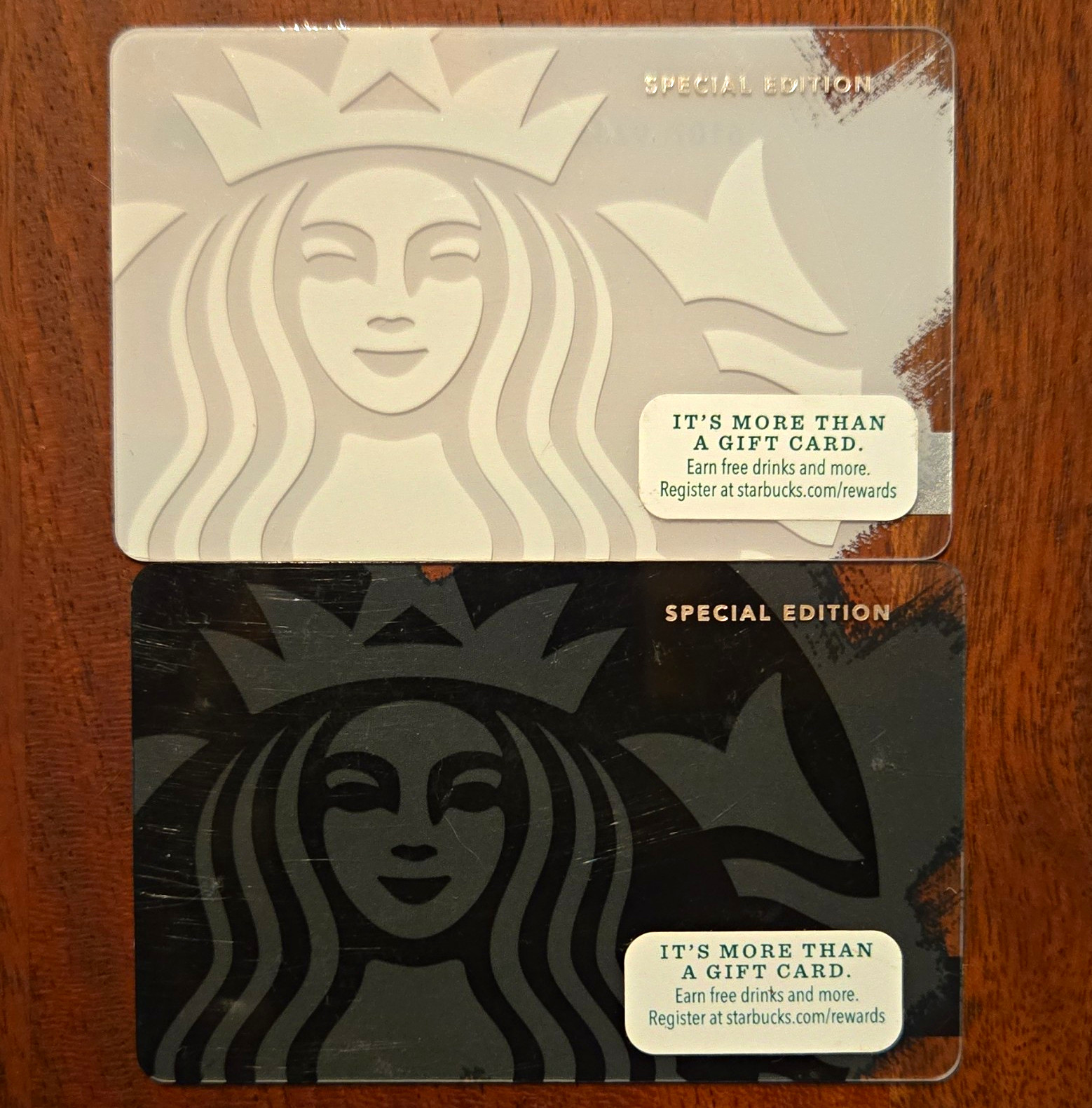 Starbucks Special Edition  Gift Card Lot of 2