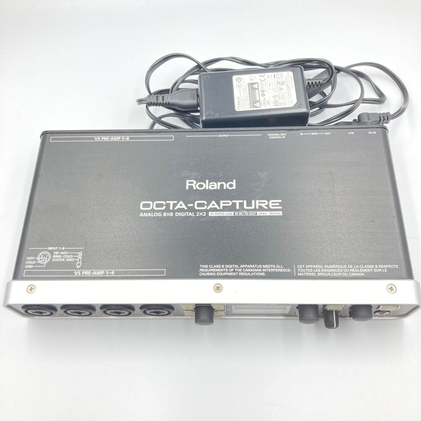 Roland OCTA-CAPTURE UA-1010 USB Audio Interface MIDI Recording Studio IF
