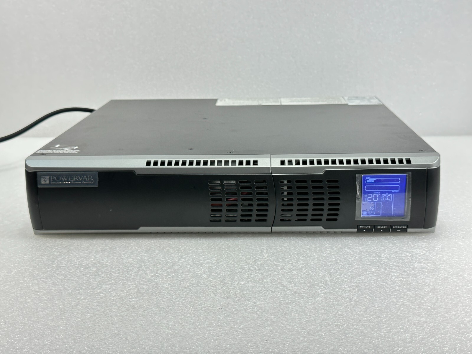 Powervar ACDEF700-11 Sinergy III 120vac 700va 630w 5.8a UPS PWR FREE SHIPPING 🚚