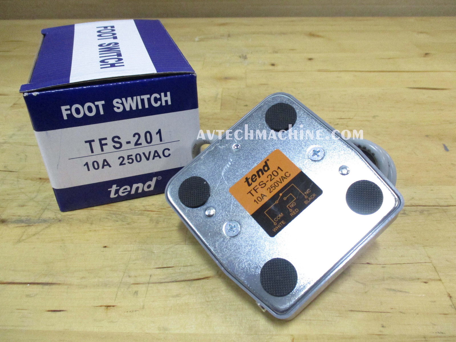 TFS-201 Tend Foot Pedal Switch With Momentary Switch