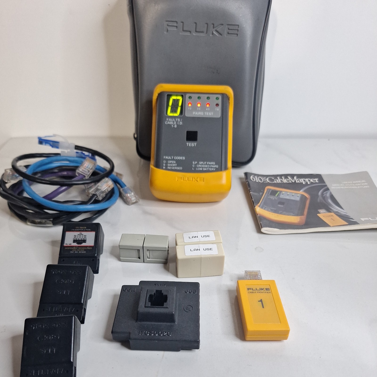 Fluke 610 LAN Cable Mapper & ID 1