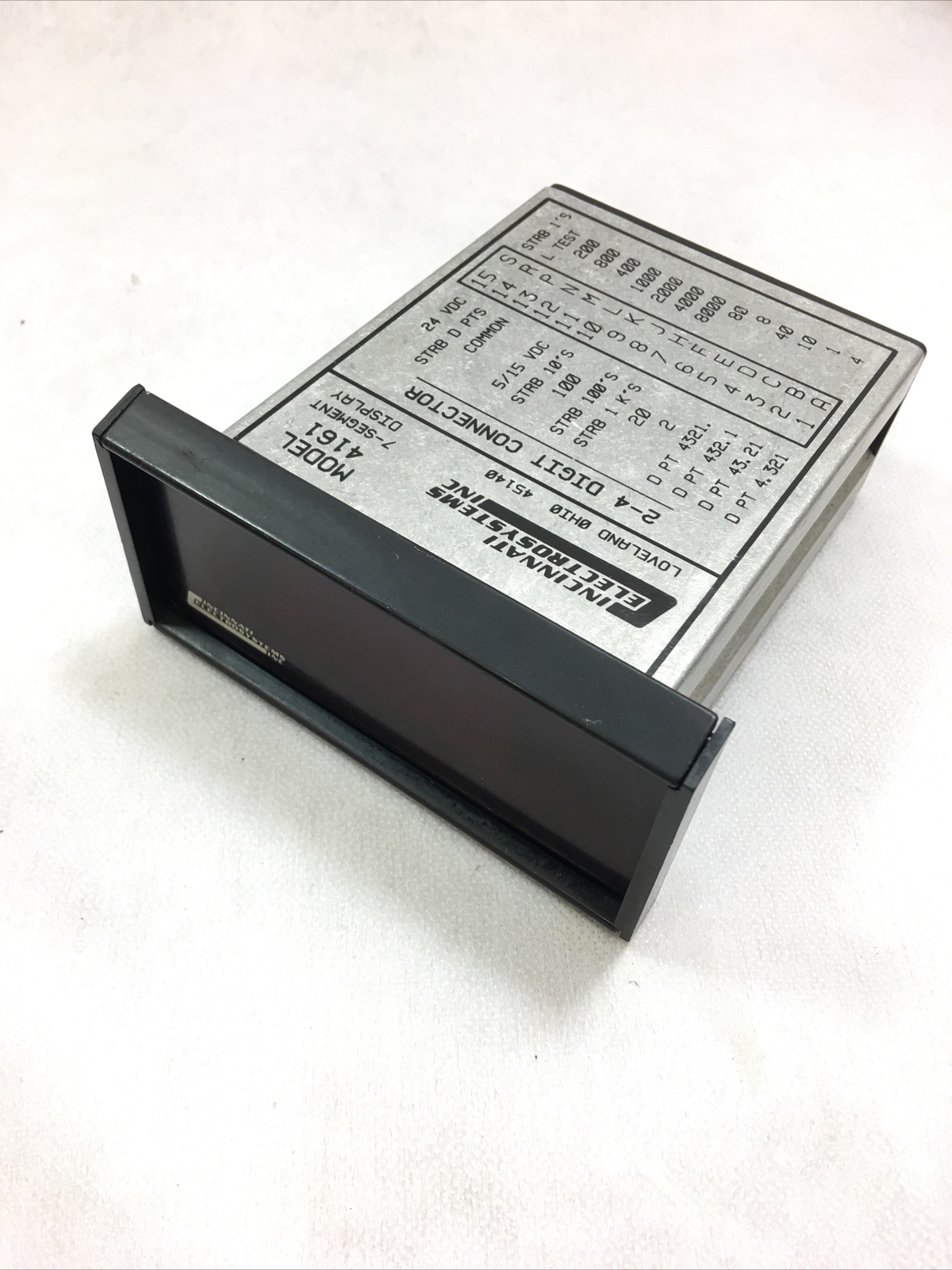 Cincinnati Electrosystems Model 4161 Digitswitch Assembly