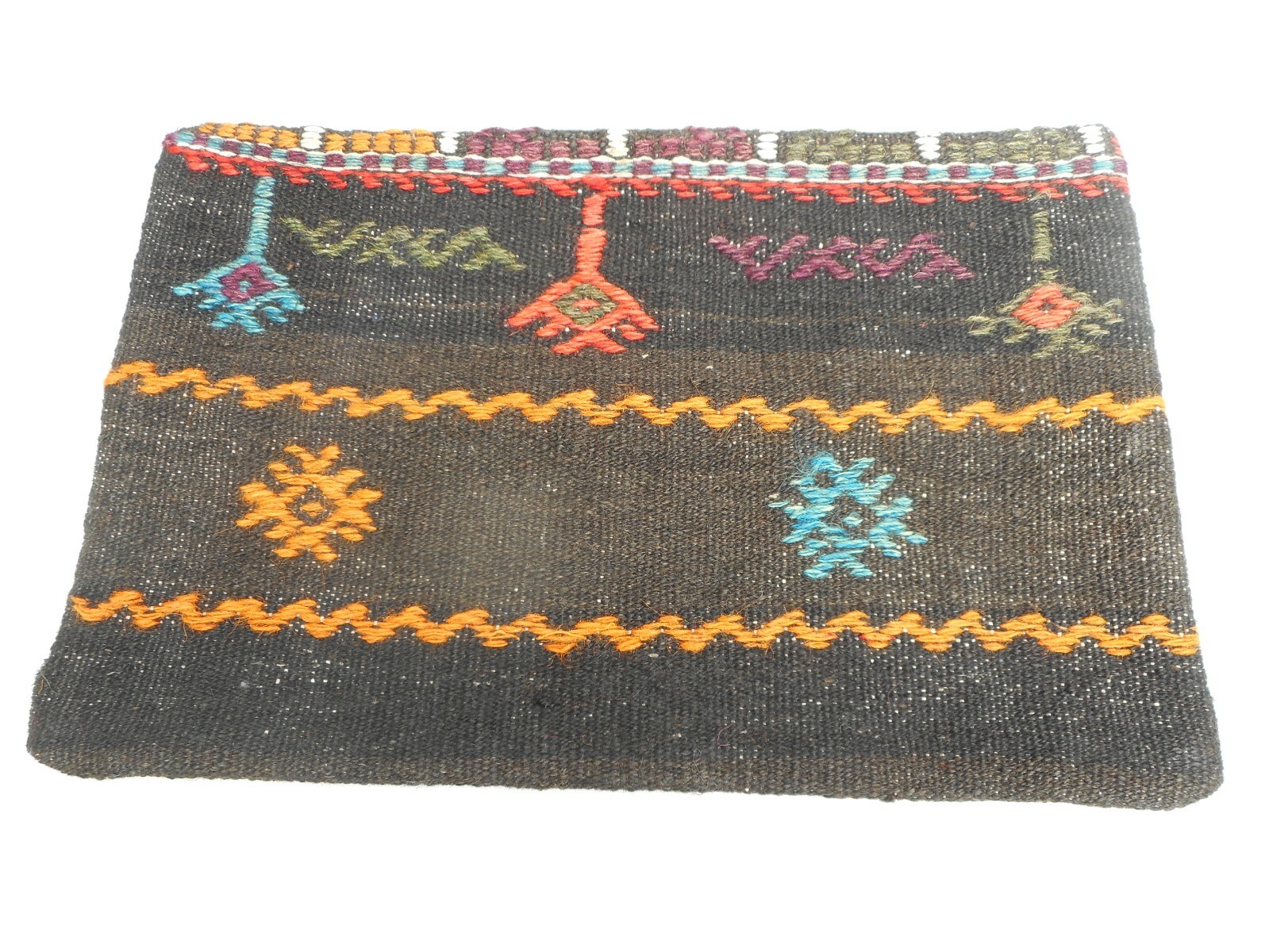 Unique Rug Pillow Cover 12x19" Case from Rug Hidden Zipper Amazing Work