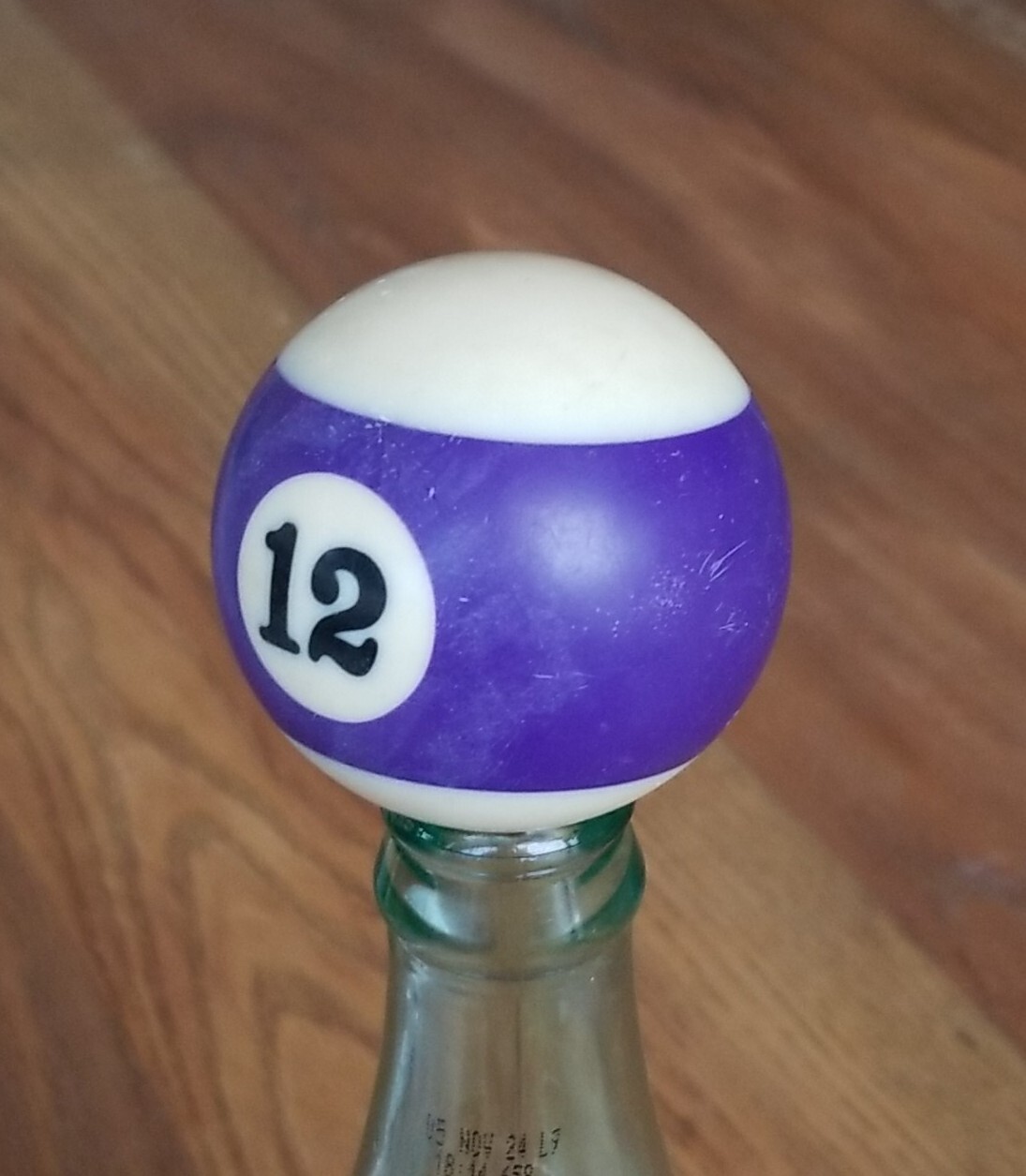 Pool Billiard Ball #12 Stripe Vintage Replacement 2 1/4"