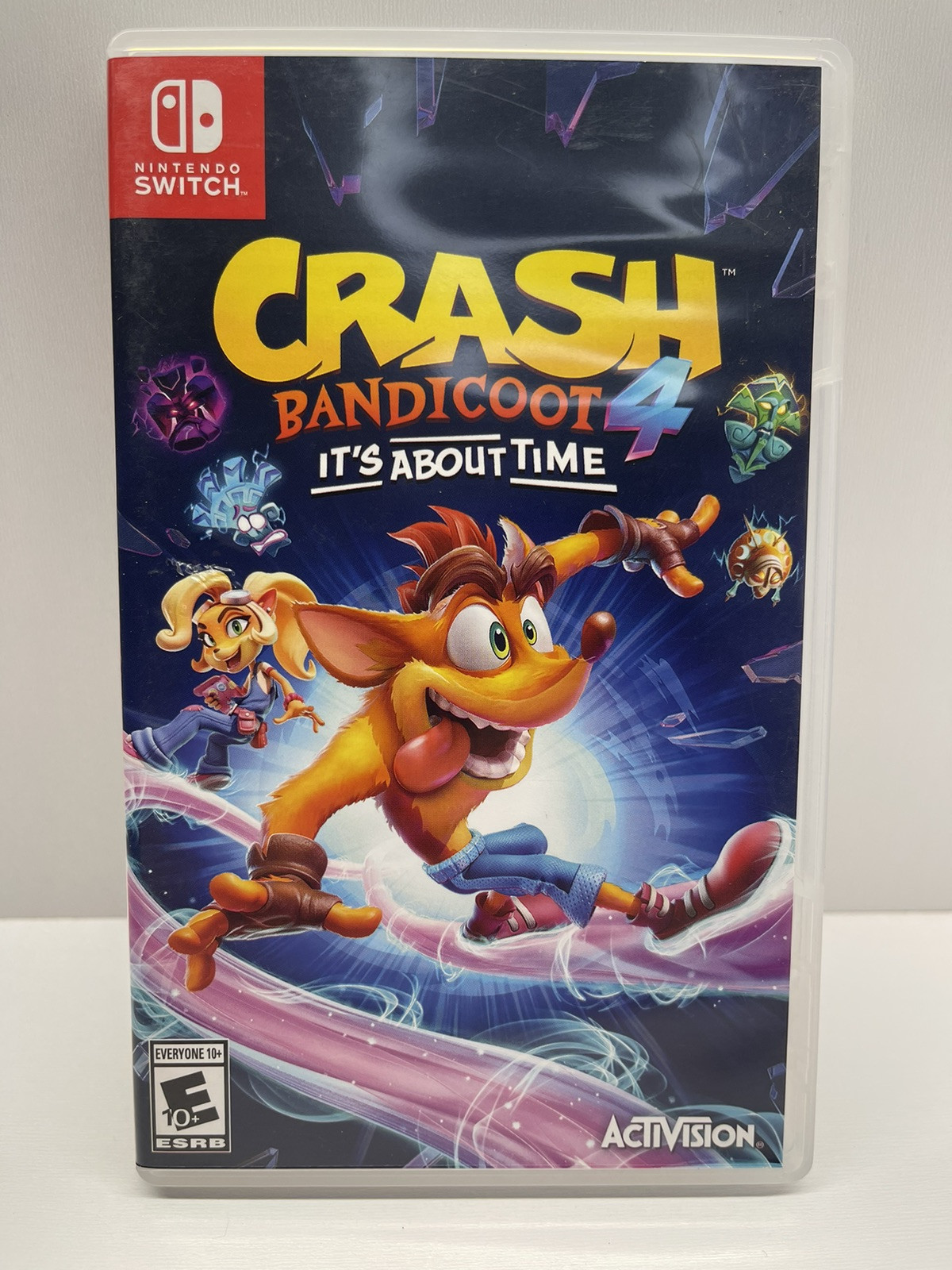 Crash Bandicoot 4 It's about Time Switch CASE ONLY
