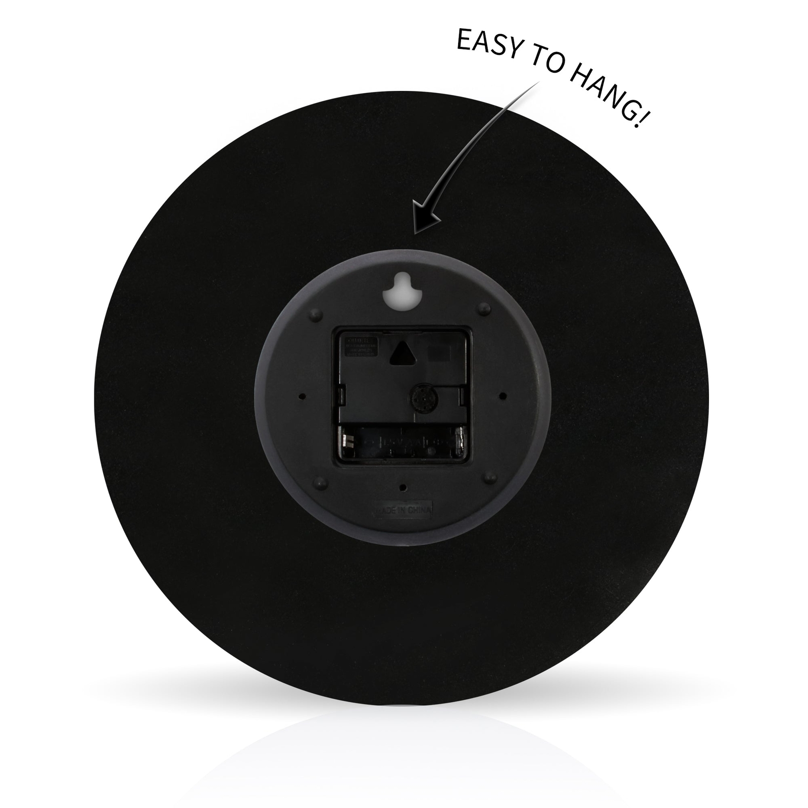 Treats br Round Acrylic Wall Clock 10.75"