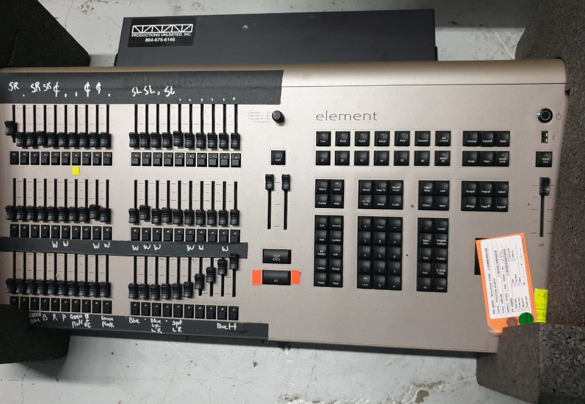 ETC Element Console 60 Channel 250 ASSY - 4330A1030