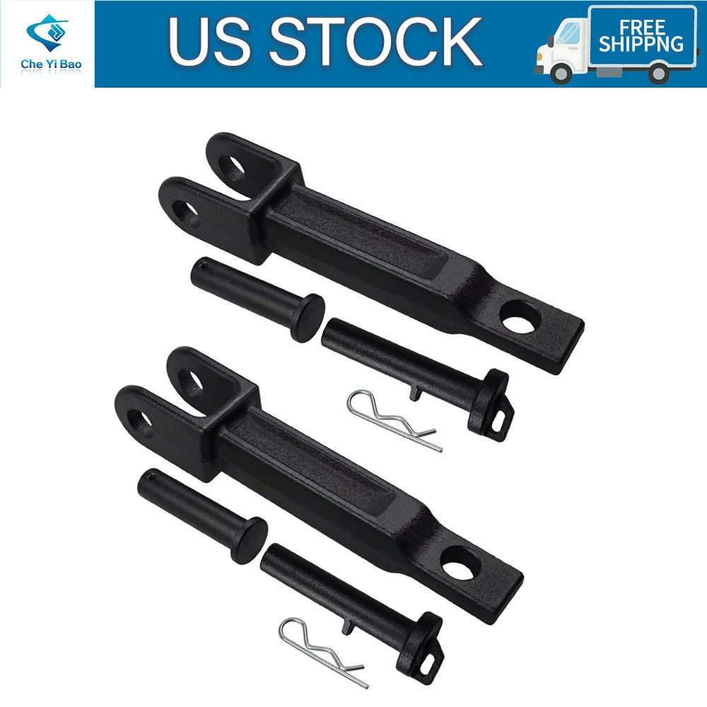 New A20-6014 Tow Hook for Peterbilt/Kenworth set of 2 with Pull Pin & Frame Pin