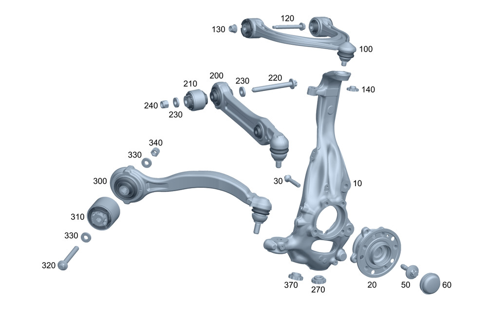 Genuine Mercedes-Benz Steering Knuckle 254-330-23-02