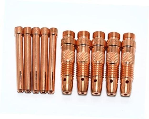 TIG Collet Bodies 10N24 10N32 3/32" 2.4mm Assorte kit 10N24 10N32 3/32" 10pcs