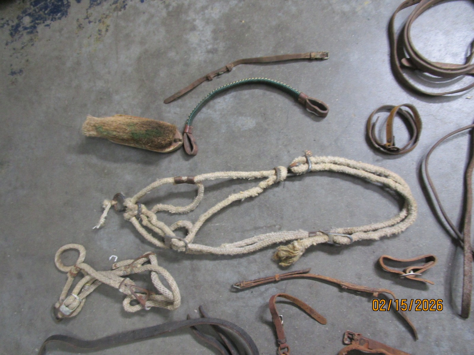 Leather Horse Tack Lot