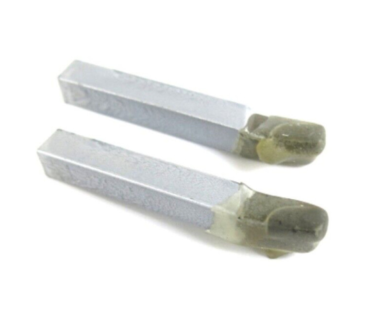 2pcs ACT BL-4 LH C2 Grade Carbide Brazed Lathe Tool Bits 1/4" x 1/4" Shank