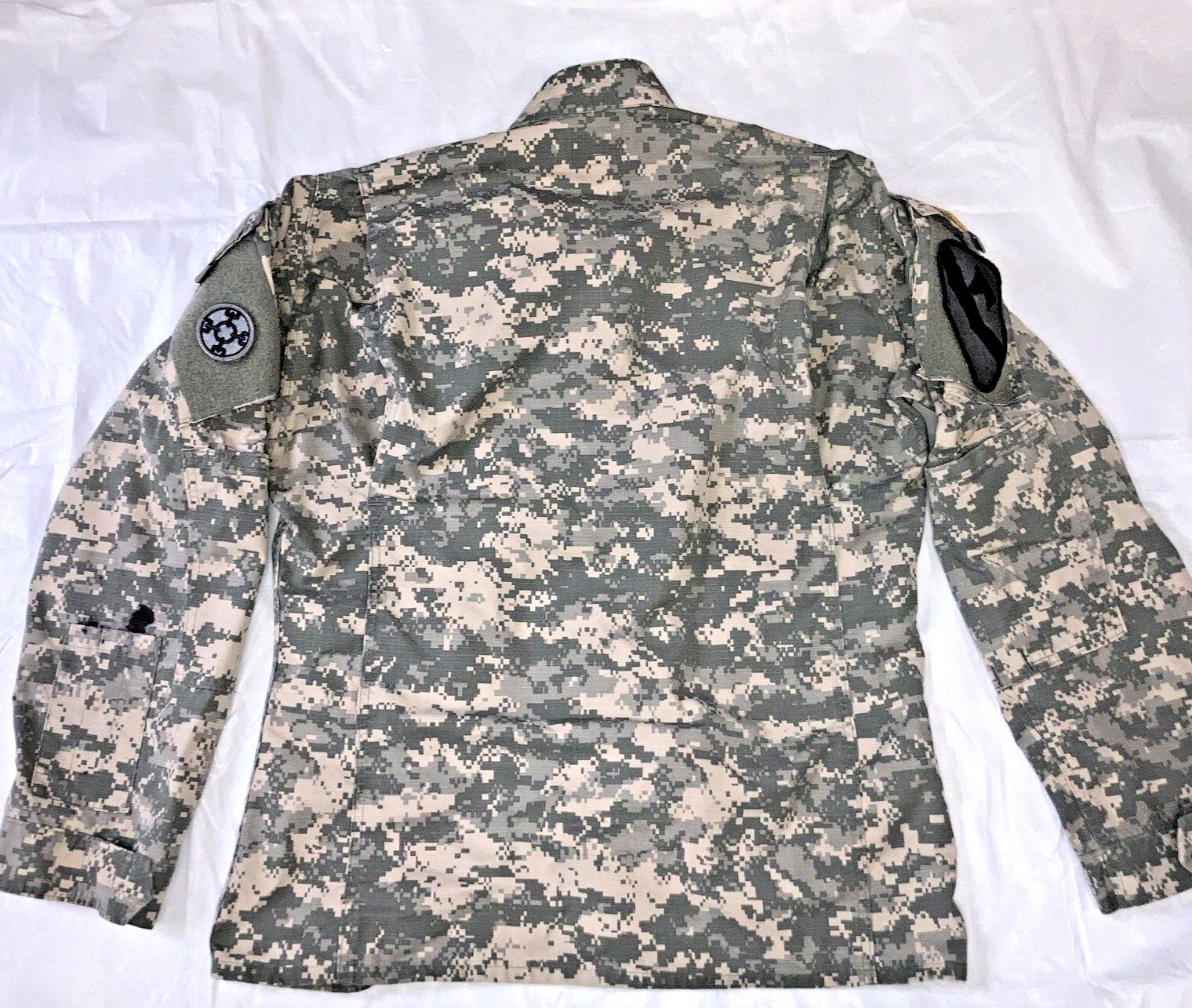 US ARMY Digital Camouflage Medium Long Military Combat Coat