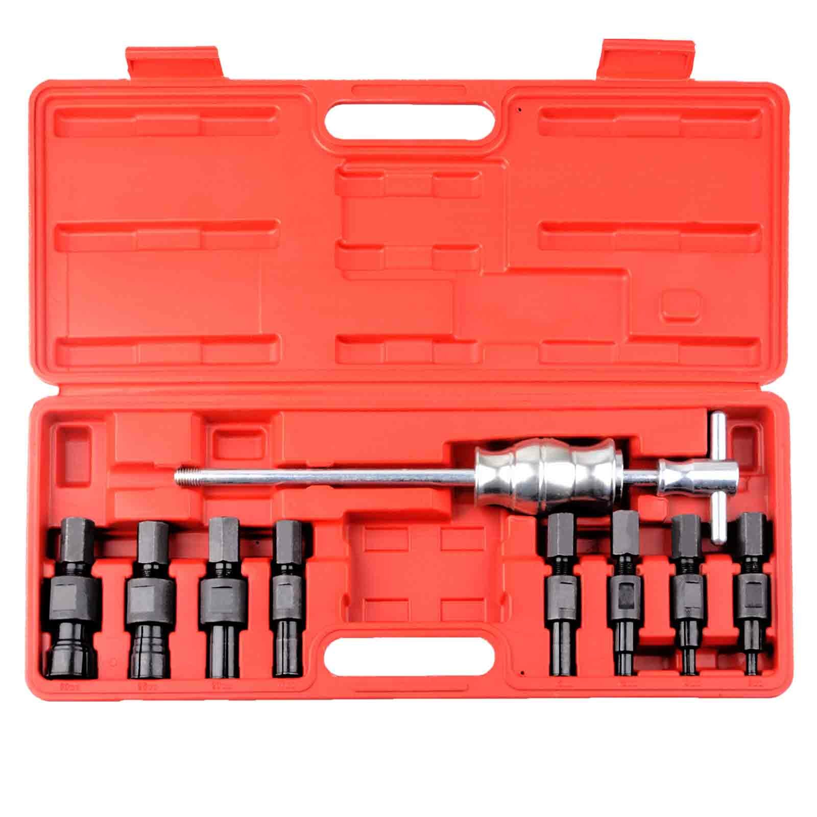 Blind Hole Inner Pilot Bearing Puller Remover Set Slide Hammer Internal Kit 9pcs